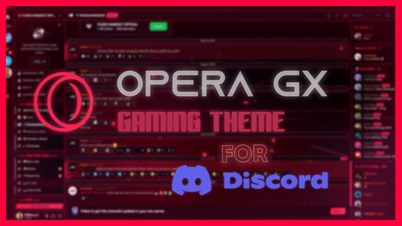 Opera GX Theme