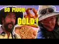 Gold nuggets every two steps metal detecting on the next level