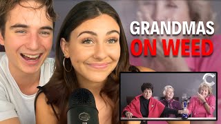 REACTING to GRANDMAS HIGH ON WEED!