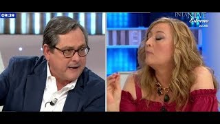 Tremenda bronca le metió Francisco Marhuenda a la impertinente tert...