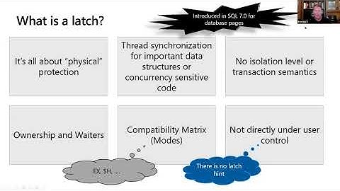 Inside SQL Waits, Latches, and Spinlocks - Bob Ward
