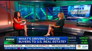 CNBC Power Lunch with Jacky Teplitzky & Melissa Lee | Chinese buyers of US real estate