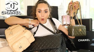 My Mum's CHANEL Designer Bag Collection *22 CHANEL BAGS!*