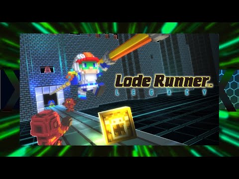 Lode Runner Legacy playthrough. Longplay/walkthrough/guide. No Commentary