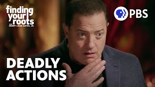 Brendan Fraser's Ancestor Attempted Murder! | Finding Your Roots | PBS