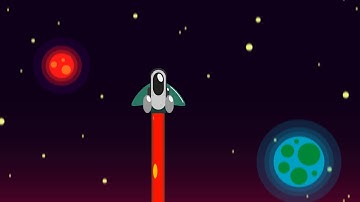 Spaceship Flying Animation