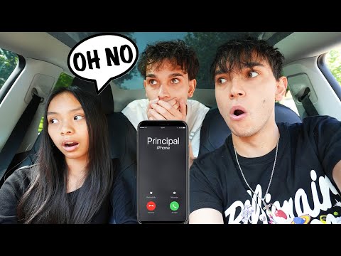 SNEAKING OUR LITTLE SISTER OUT OF SCHOOL! (BAD IDEA)