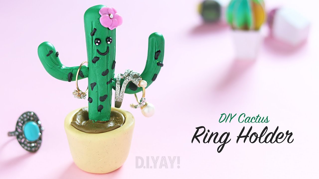 DIY Cactus Ring Holder - Craft Amazing 