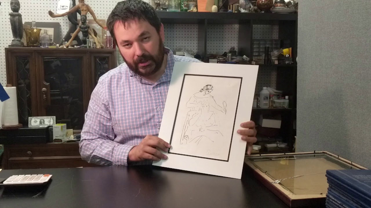 Signed Picasso Lithograph YouTube