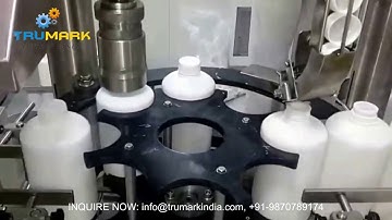 automatic bottle filling capping machine