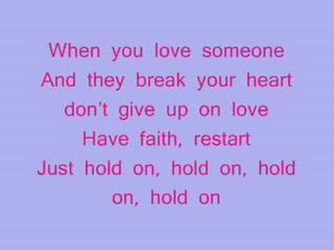 Jonas Brothers-Hold On W/Lyrics