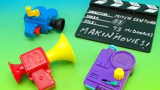 Details about   Makin' Movies 1994 Happy Meal Toys Full Set 