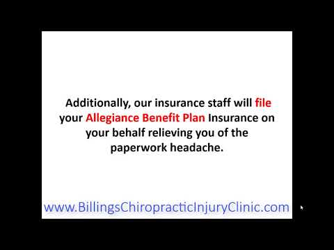 Allegiance Benefit Plan Insurance Chiropractor Billings Montana