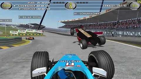 F1 Challenge MOD 2000 MMT|Brazilian Grand Prix|Benetton