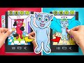 TOLLES Papier-Spielbuch zum Selbermachen! 📘🎨 Roblox Rainbow Friends