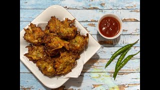 How To Make Vegetable Shrimp Pakora | সবজি এবং চিংড়ির ঝাল পিঠা