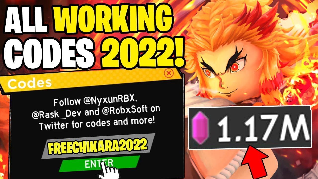 Anime Fighting Simulator Codes (December 2023) - Codes for Chikara