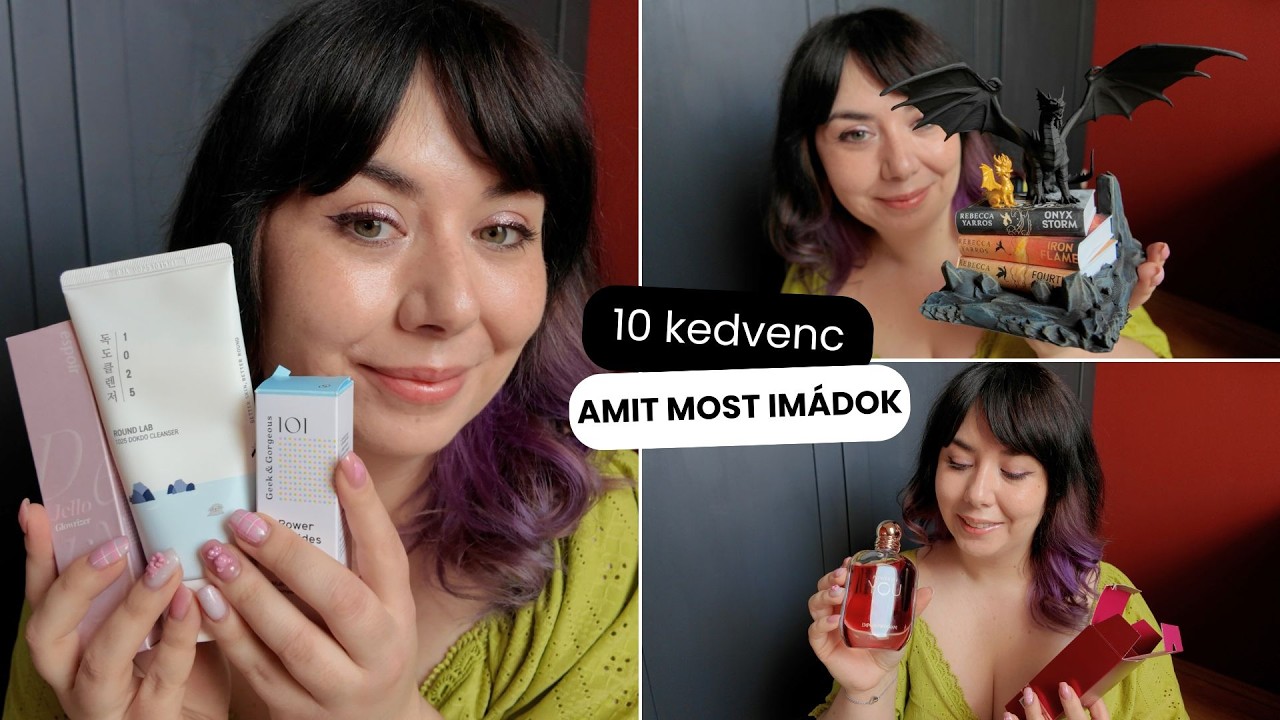 Random kedvencek, amit most imádok ❤️ 10 kedvenc 10 perc alatt!