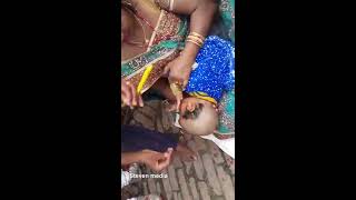 Mundan Breastfeeding latest video India | Breastfeeding video India| mundan video india | Breastfeed