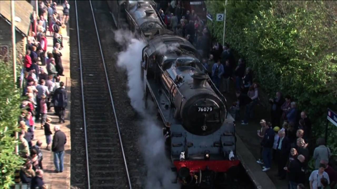The Tin Bath Railtour, Denby Dale, Stocksmoor & Brockholes. 29/03/2009