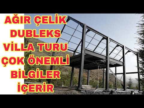 Ağır Çelik Ultra Lüks Dubleks Villamızın Turunda Çok Önemli Bilgiler Veriyoruz