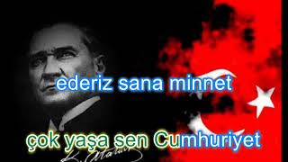 Cumhuri̇yet Türküsü (Karaoke)