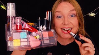 ASMR Eating My Makeup Collection (Whispered)