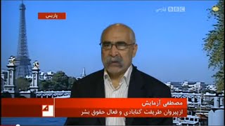 مصاحبه «صفحه۲ » با دکتر سید مصطفی آزمایش و حسن فرشتیان در مورد اعتراض مسالمت آمیز دراویش گنابادی