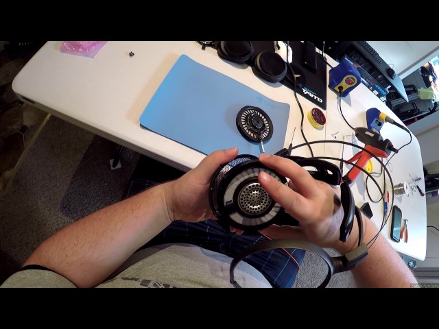 Z How - Headphone Cable Mod AD2000x (PART 2) - YouTube