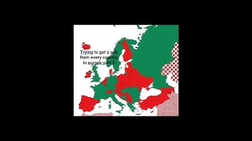 Trying to get a sub from every country in Europe #mapper #europe #map #mapping #mapchart #geography