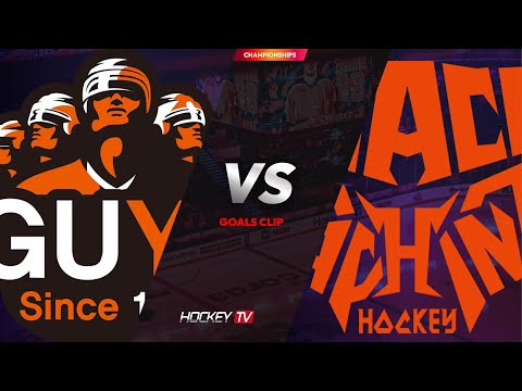2023 AIHF 동호인 아이스하키 대회 DIV5 가이즈B vs 블랙머신B [GOAL] 2023.06.10