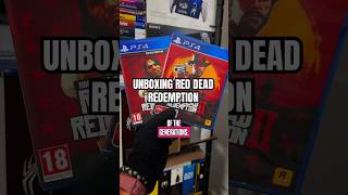 ASMR Unboxing Red Dead Redemption 1 & 2 on PS4 🎮 | Satisfying Game Unwrap! #shorts #asmr #rdr2 #rdr1