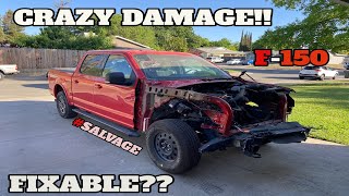 I Bought the CHEAPEST Salvage Ford F150 From Copart and I will rebuild it! ( Salvage Rebuild )