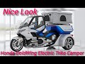 2026 Honda GoldWing Electric Trike Camper – The Future of Luxury 3-Wheel RV Living