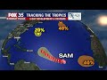Tracking the Tropics: Hurricane Sam forms in the Atlantic