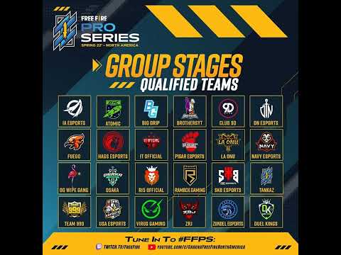 It's time. Here are your Qualified Teams for the #FFPS Spring '22