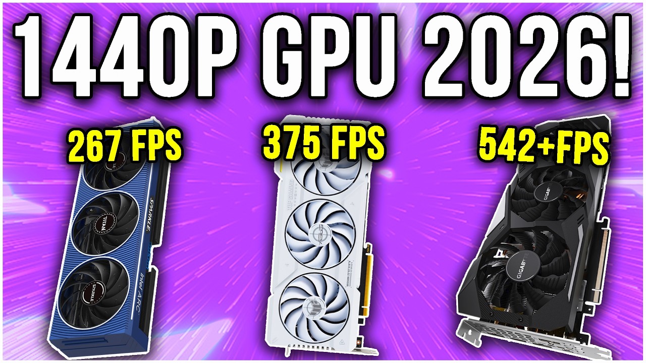 Best GPUs Graphics Cards For Gaming At 1440p In 2026 YouTube 