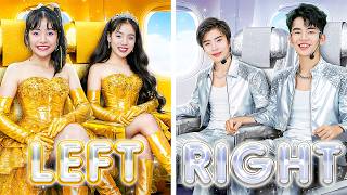 Golden Girls Vs Silver Boys At Left Or Right Dance Challenge!