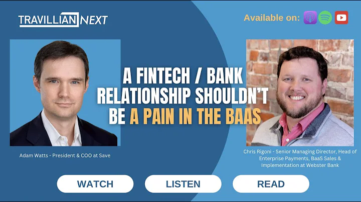 A Fintech / Bank Relationship Shouldnt Be a Pain i...