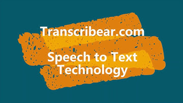 How to transcribe audio to text | Transcribear | Automatic Transcription Software