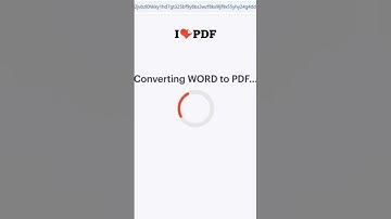 How to Convert MS Word to PDF in Seconds!