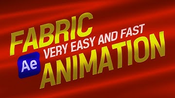 Realistic Cloth Animation. Adobe After Effects Tutorial | No Need Plugins