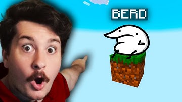 Minecraft but there is only ONE BLOCK...