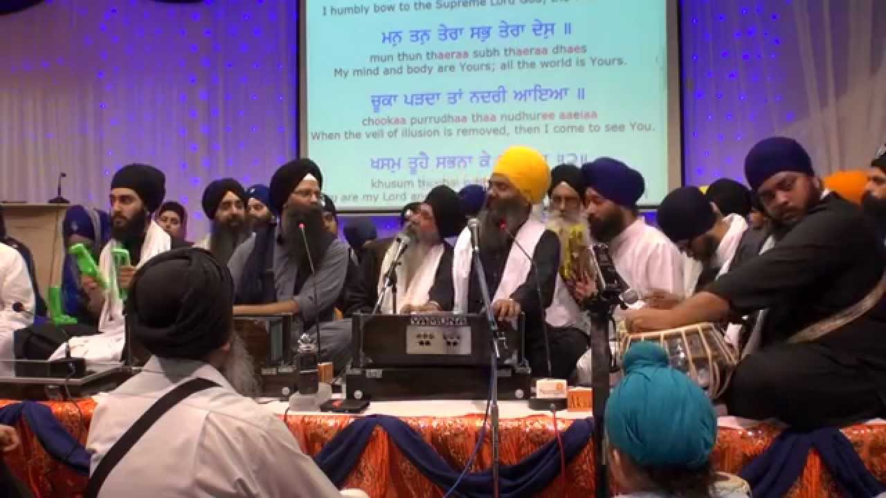 Bhai Manpreet Singh Sunday Rhensabhi Derby Smagam 2015 | Shabad Gurbani Keertan