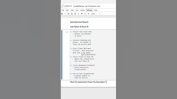 Automate Excel Reports with Python & Power BI | Save Time in Reporting #Automation #Python #PowerBI