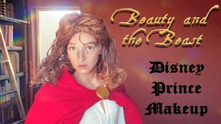 Beauty and the Beast Disney Prince Cosplay Transformation Makeup Tutorial - 1991 Animated Version