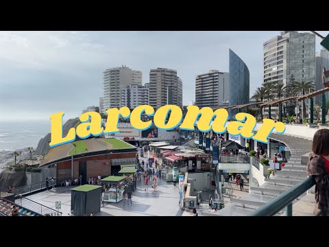 Video: Explora el Centro Comercial Larcomar en Lima, Perú