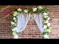 Beautiful Hydrangea  Wedding Arch that You Can Do Yourself! | Budget Weddings | DIY Wedding Tutorial