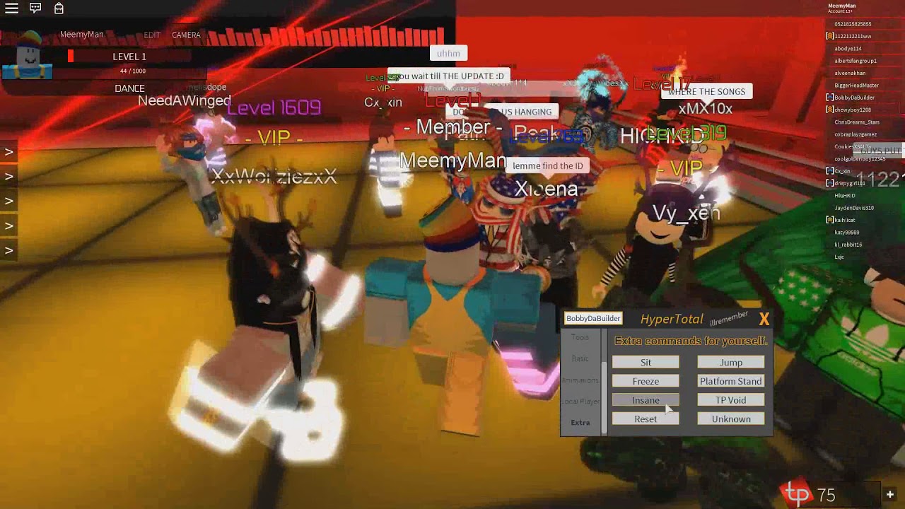 Roblox Club Tesla Exploiting Fe Youtube - roblox flamingo club tesla