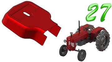 27- SolidWorks |Tractor|: dashboard